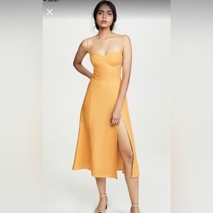 Reformation Nebraska Linen Dress